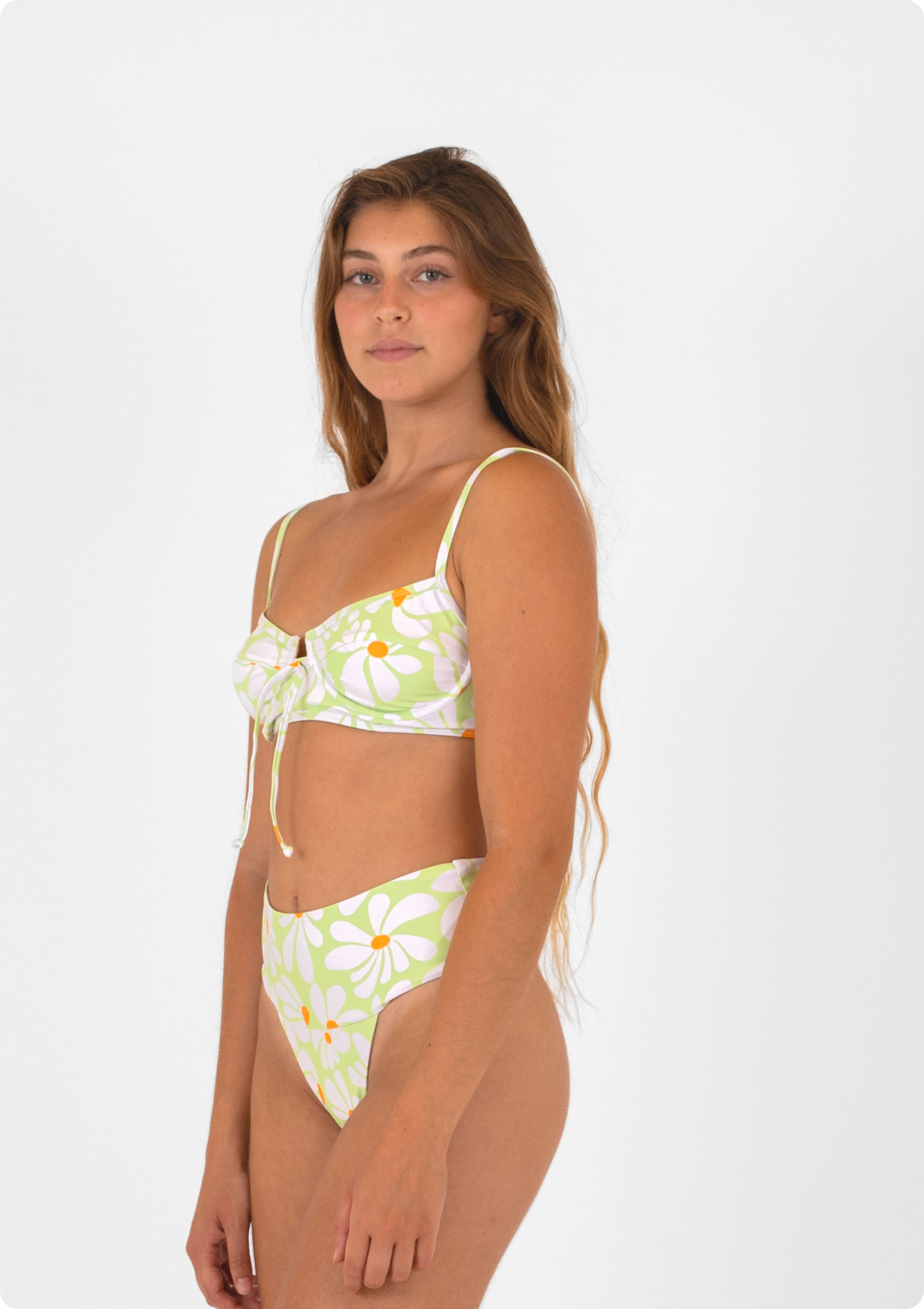 Nuni Bra Cup Top - Kaya Green - Ula Surf