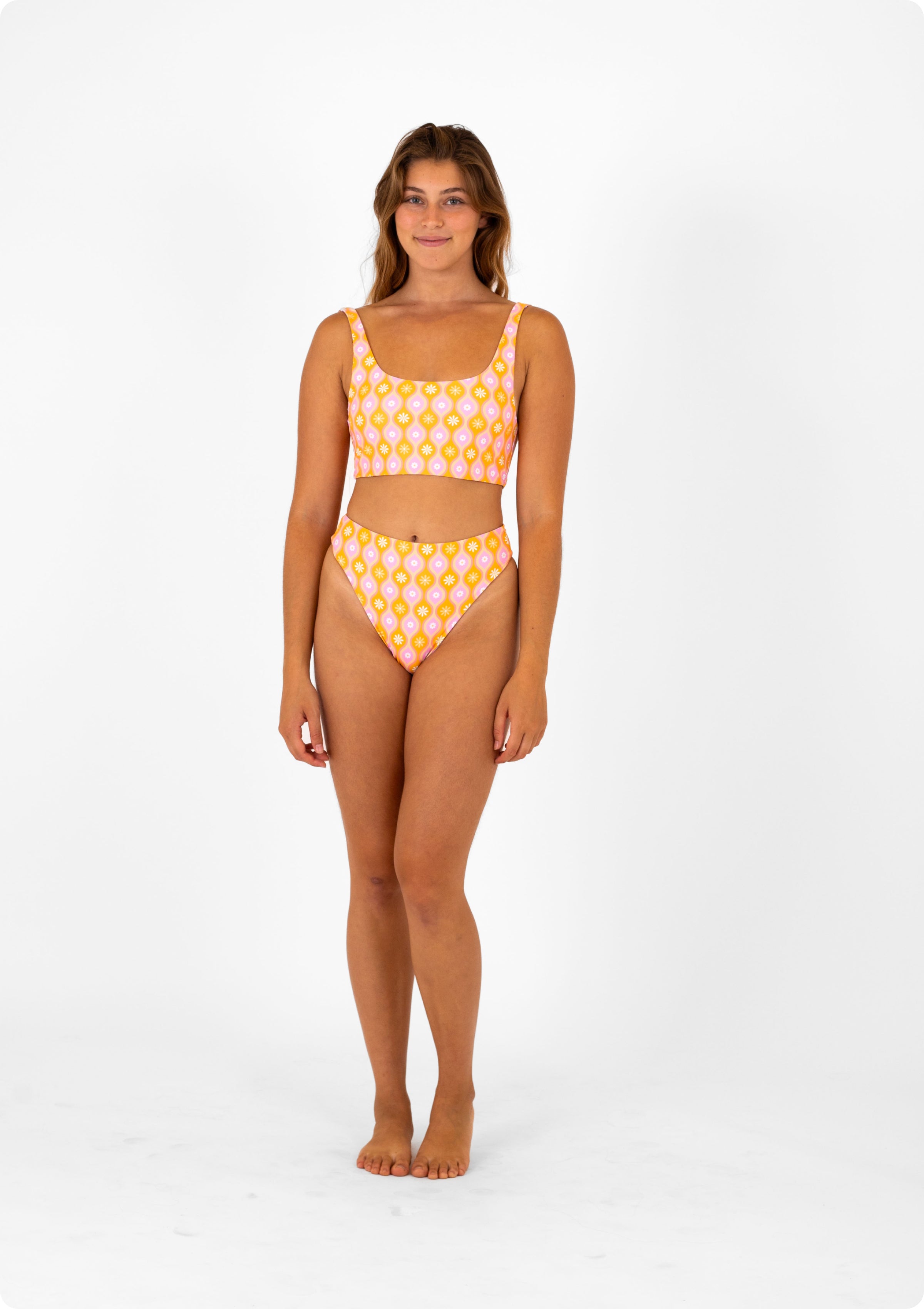 Yolo Top - Marga Orange - Ula Surf